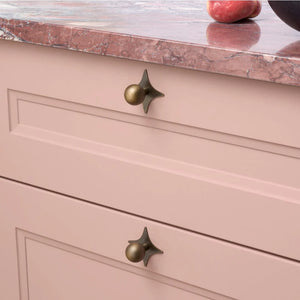 Ada Star Cabinet Knob Backplate
