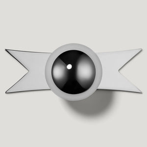 Bobbin Cabinet Knob and Ribbon Backplate