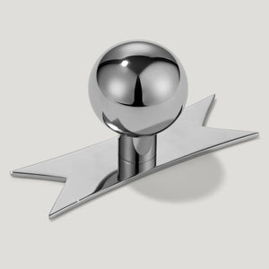 Bobbin Cabinet Knob and Ribbon Backplate