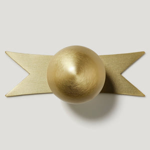 Bobbin Cabinet Knob and Ribbon Backplate