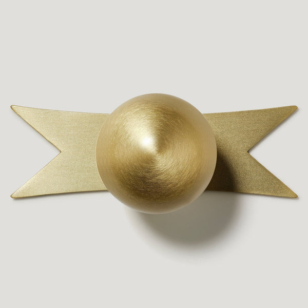 Bobbin Cabinet Knob and Ribbon Backplate