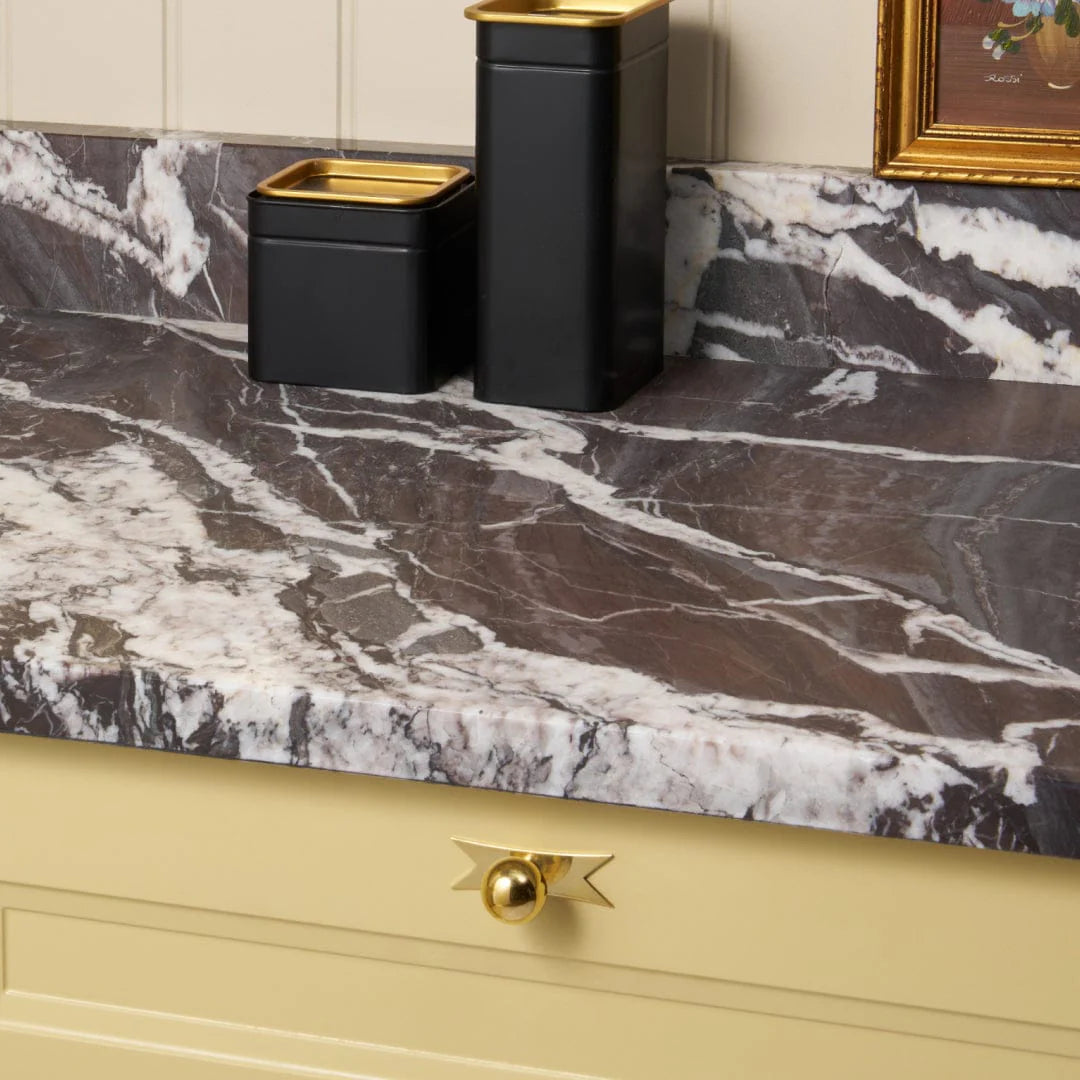 Eliza Ribbon Cabinet Knob Backplate