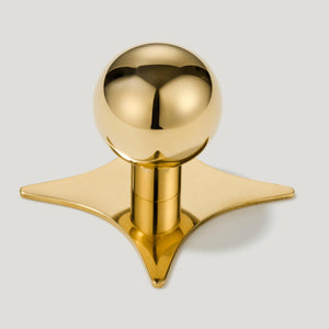 Ada Star Cabinet Knob Backplate