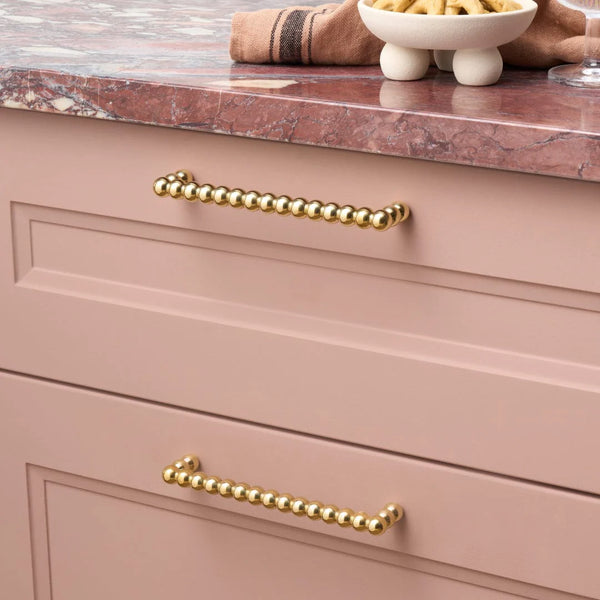 Bobbin D-Bar Cabinet Pull