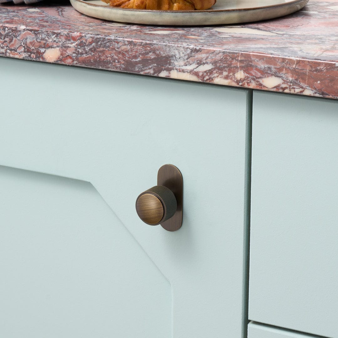 Humboldt Knurled Button Cabinet Knob