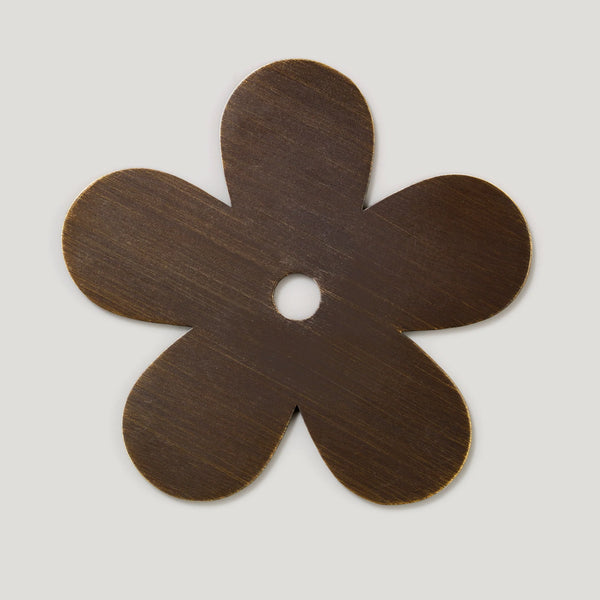 Ada Flower Cabinet Knob Backplate