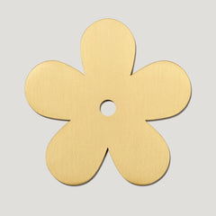 Ada Flower Cabinet Knob Backplate
