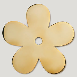 Ada Flower Cabinet Knob Backplate