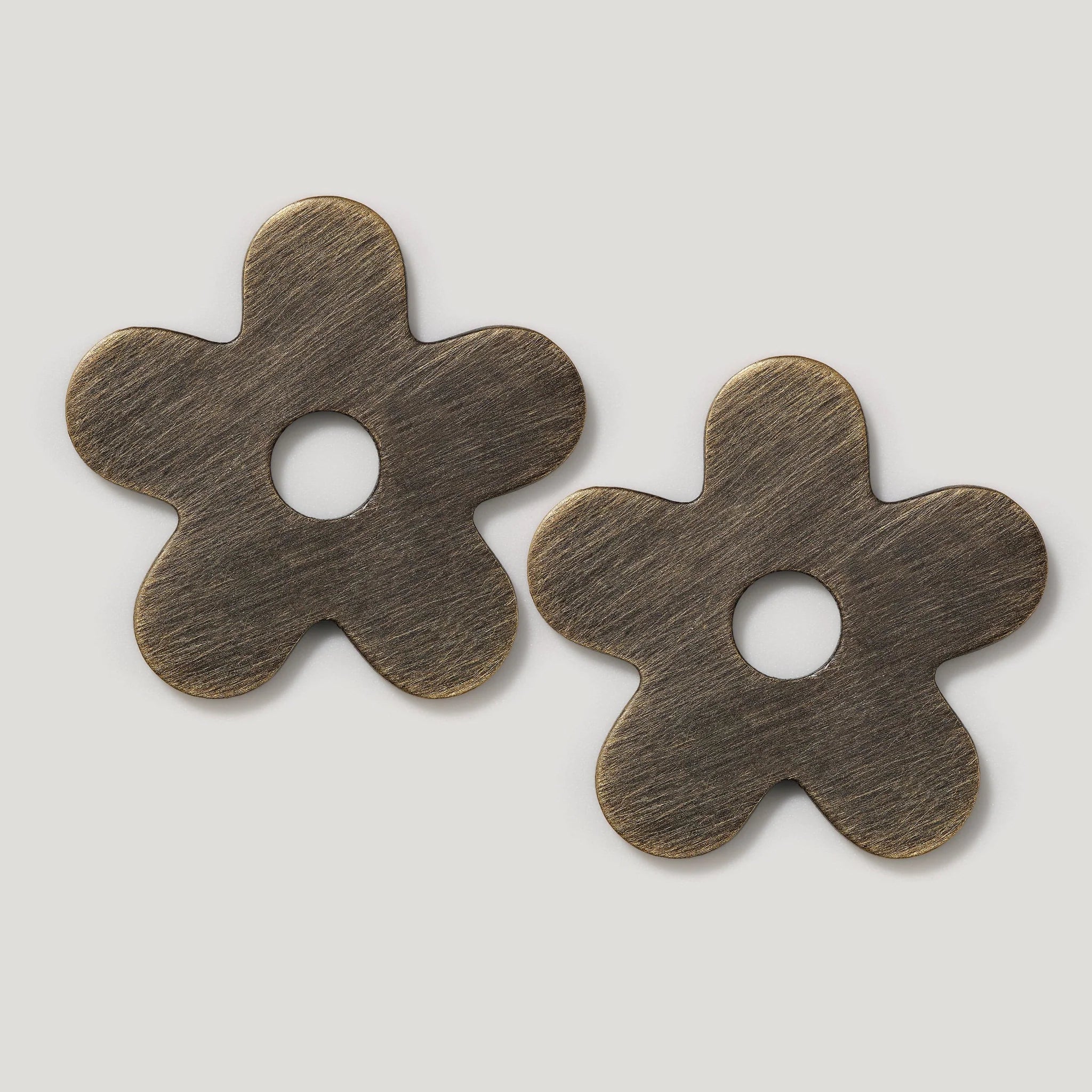 Ada Flower Cabinet Pull Backplates