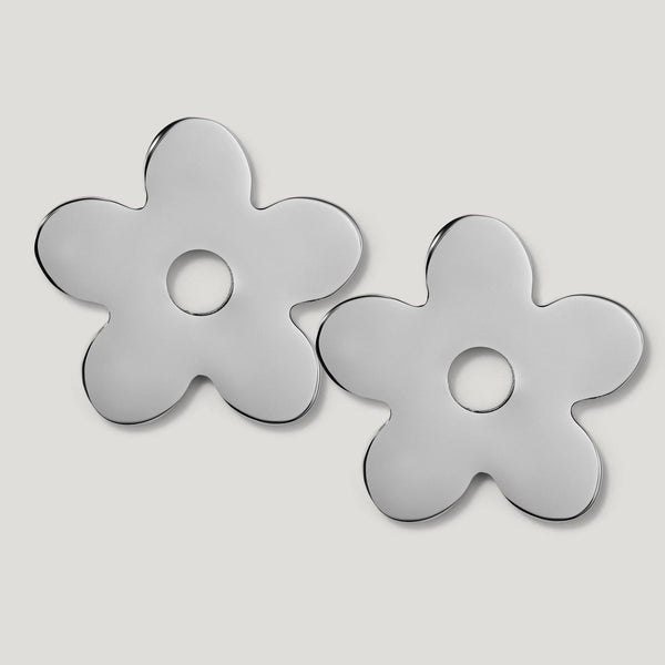 Ada Flower Cabinet Pull Backplates