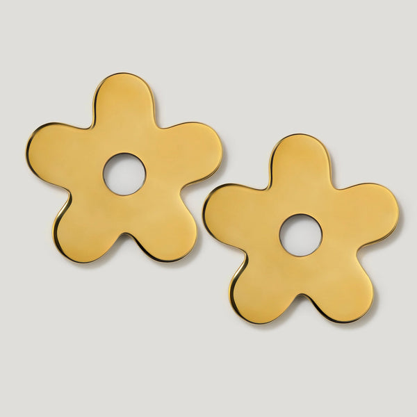 Ada Flower Cabinet Pull Backplates