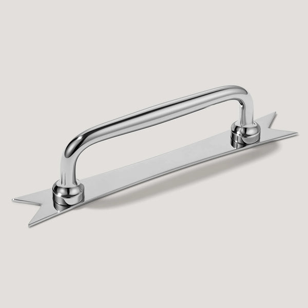 Grayson Cabinet Pull and Ribbon Backplate