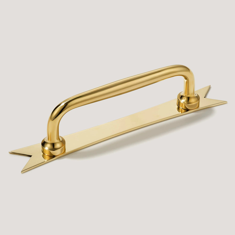 Grayson Cabinet Pull and Ribbon Backplate