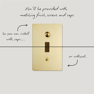Jasper Decorative Toggle Switch