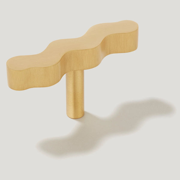 Squiggle T Cabinet Knob