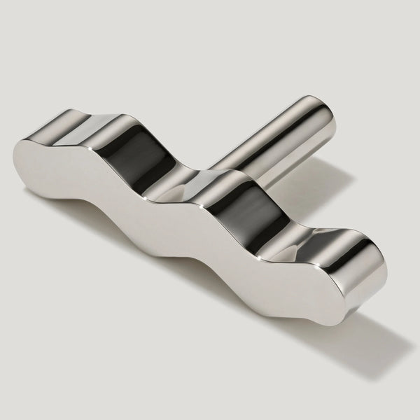 Squiggle T Cabinet Knob