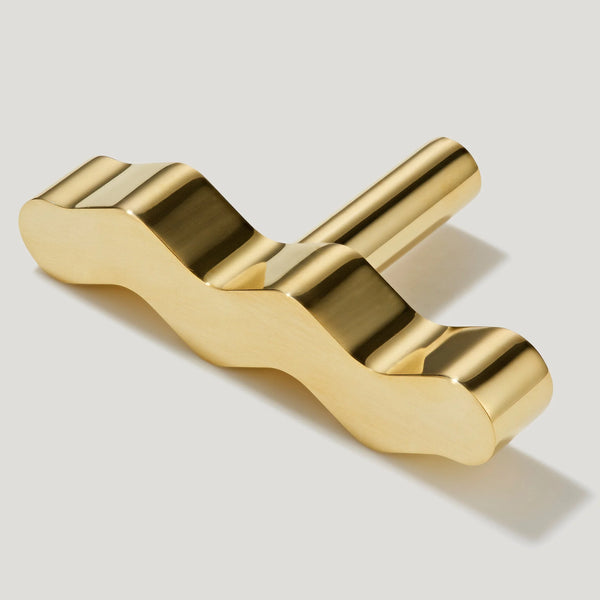 Squiggle T Cabinet Knob
