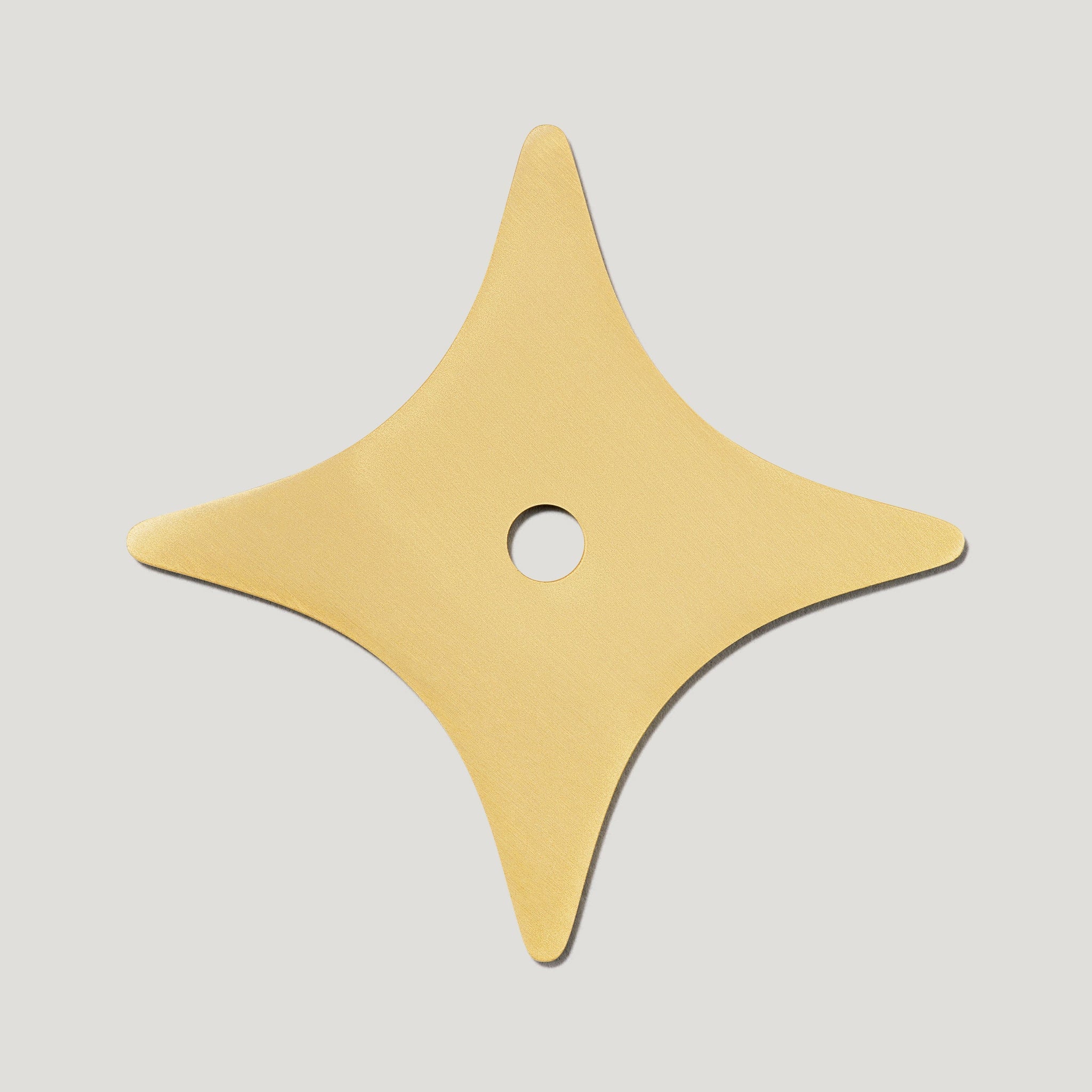 Ada Star Cabinet Knob Backplate