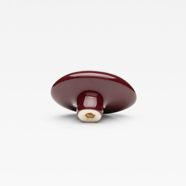 Colored Gloss Pebble Knob
