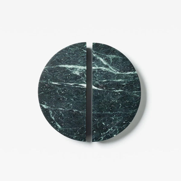 Verde Marble Arc Handle [PAIR]