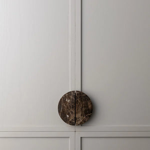 Emperador Marble Arc Handle [Pair]