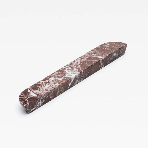 Rosso Marble Large Dot Handle [PAIR]