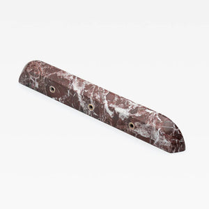 Rosso Marble Large Dot Handle [PAIR]
