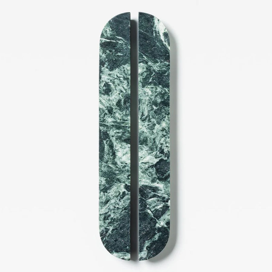 Verde Marble Large Dot Handle [PAIR]