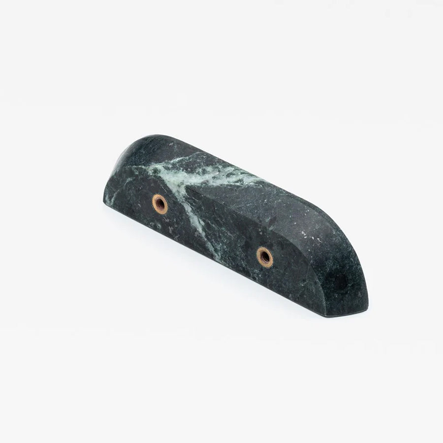 Verde Marble Small Dot Handle [Pair]