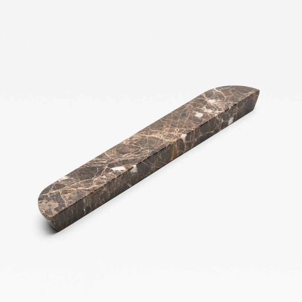 Emperador Marble Large Dot Handle [Pair]