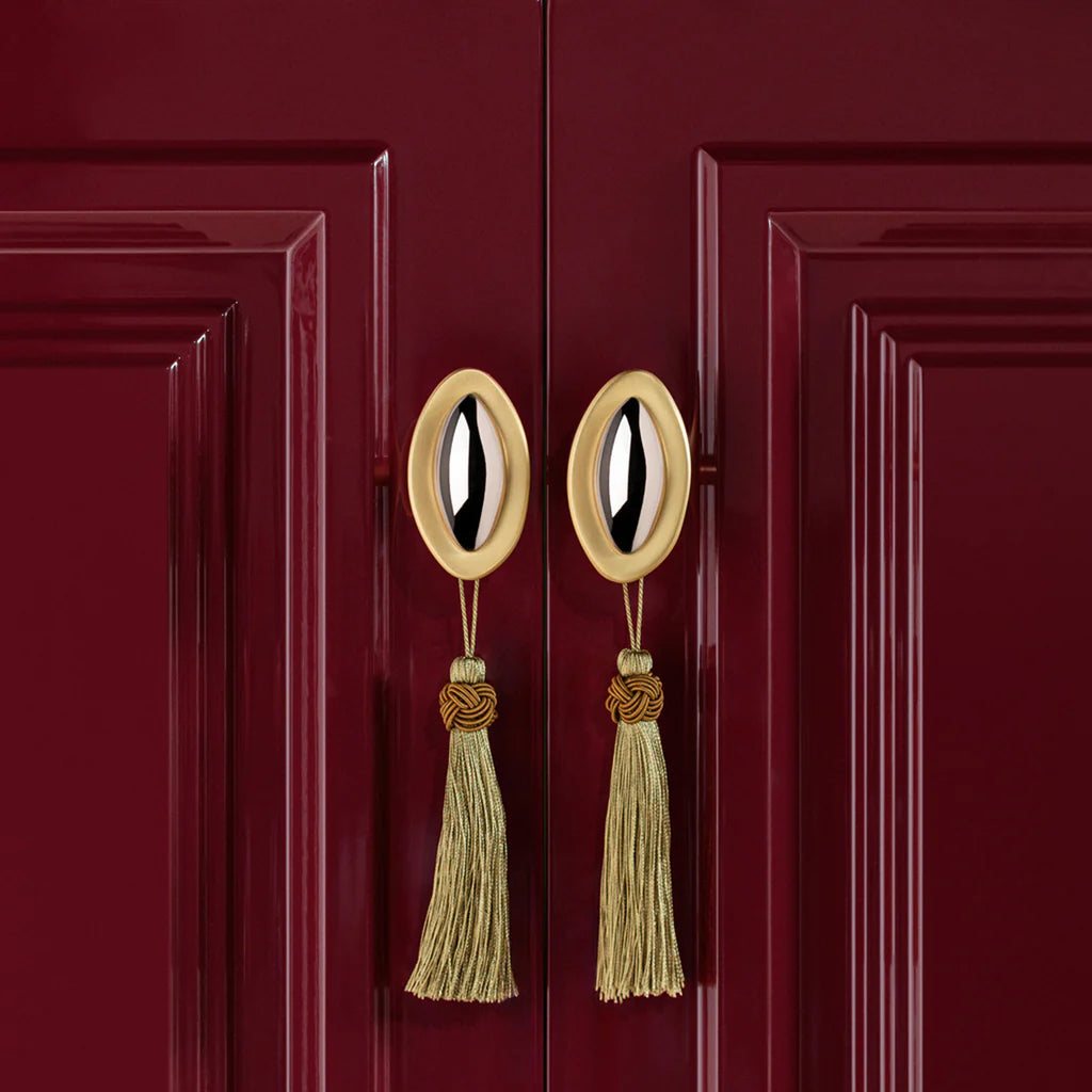 Duet Split Finish Cabinet Knob