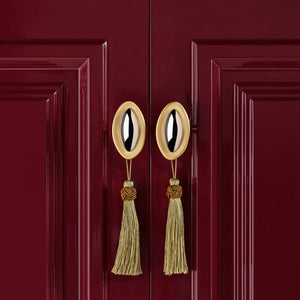 Duet Split Finish Cabinet Knob