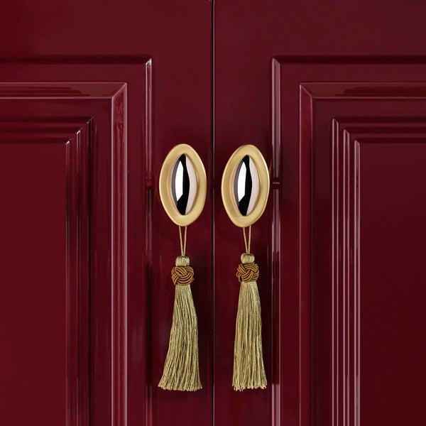Duet Split Finish Cabinet Knob