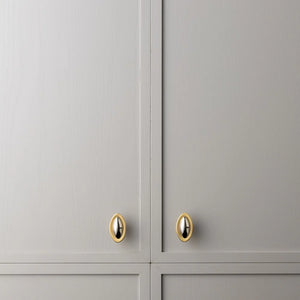 Duet Split Finish Cabinet Knob