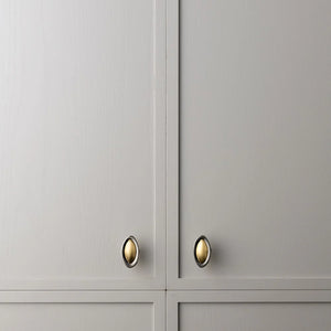 Duet Split Finish Cabinet Knob