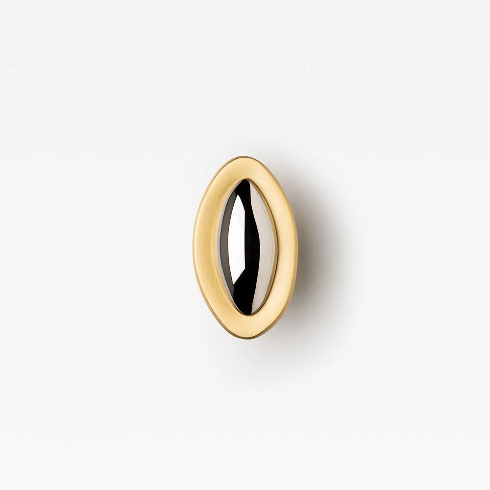 Duet Split Finish Cabinet Knob