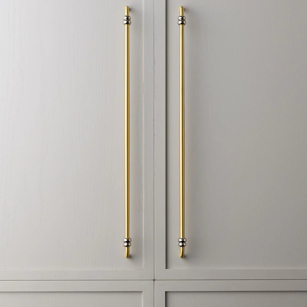 Duet Split Finish Cabinet Pull