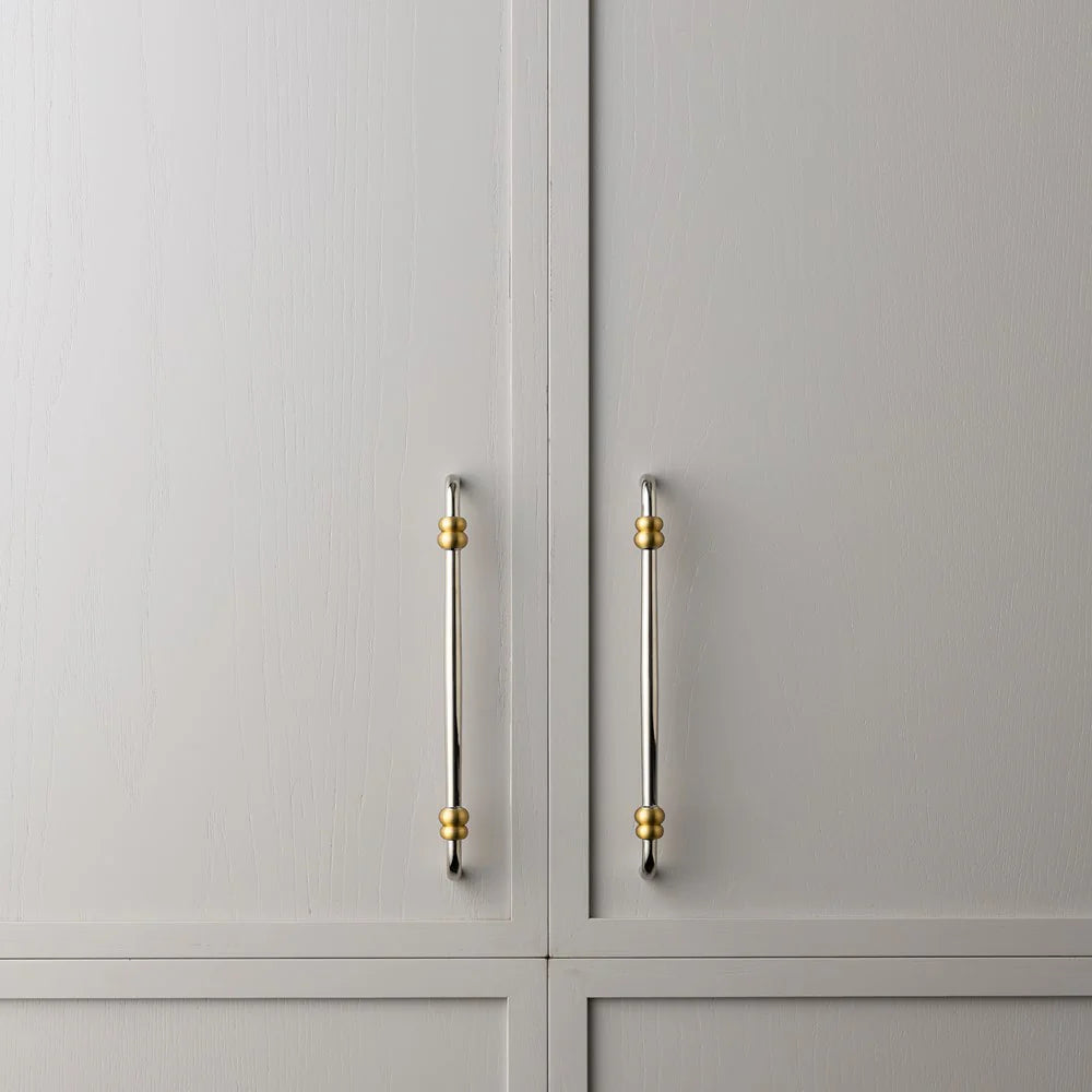 Duet Split Finish Cabinet Pull