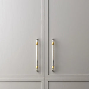 Duet Split Finish Cabinet Pull