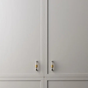 Duet Split Finish Cabinet Pull