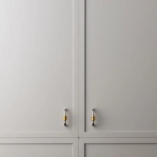 Duet Split Finish Cabinet Pull
