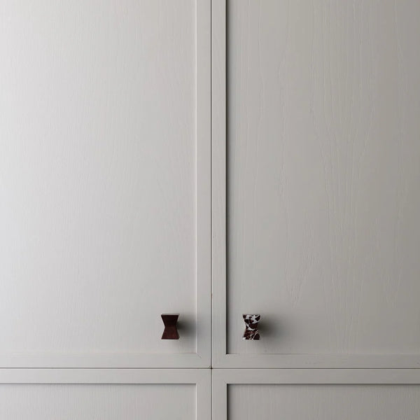 Forma Rosso Marble Cabinet Knob