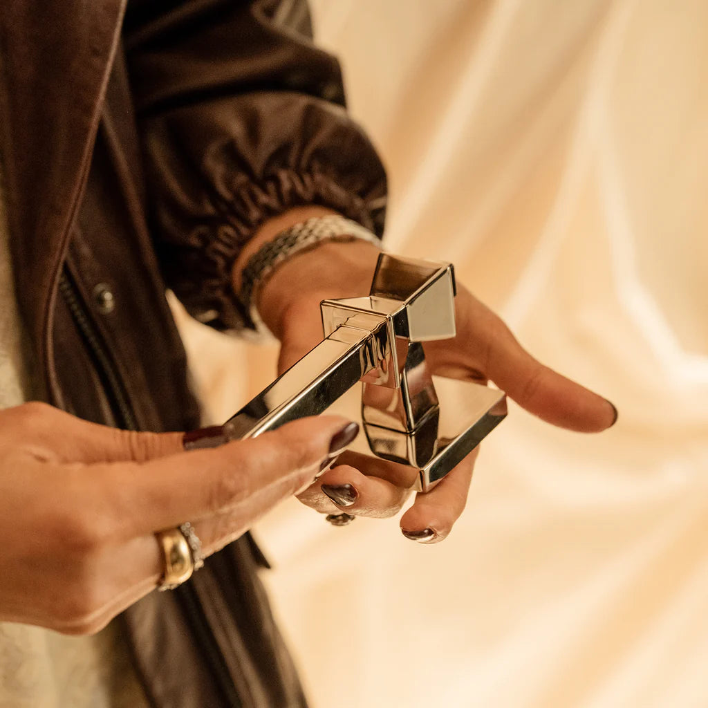 Forma Solid Brass Door Lever