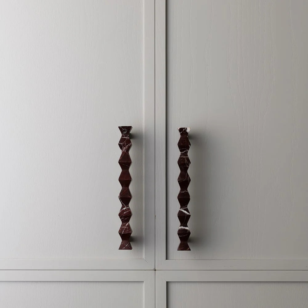 Forma Rosso Marble Cabinet Pull