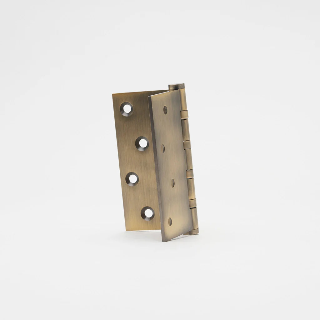 Lo & Co Solid Brass Ball Bearing Square Corner Hinge