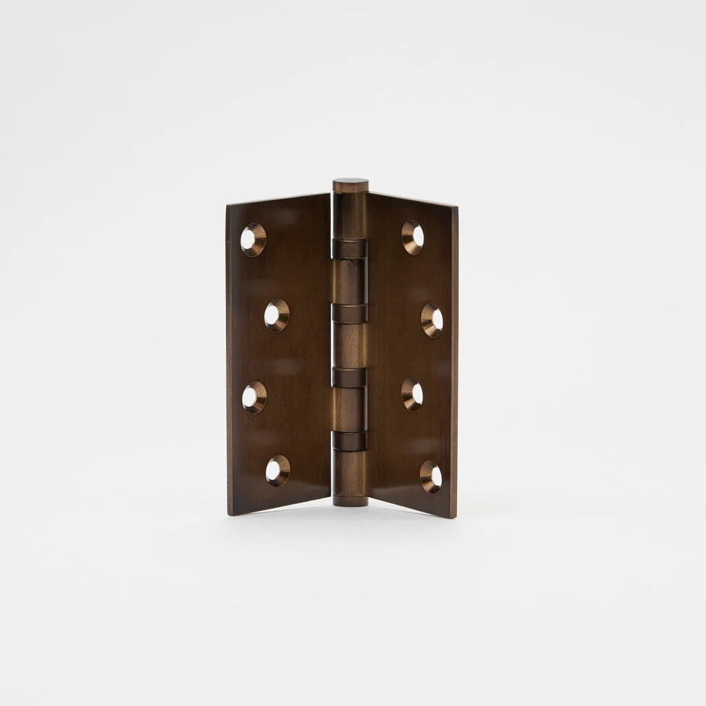 Lo & Co Solid Brass Ball Bearing Square Corner Hinge