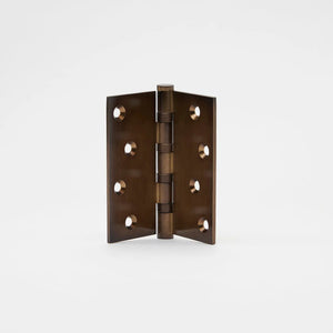 Lo & Co Solid Brass Ball Bearing Square Corner Hinge