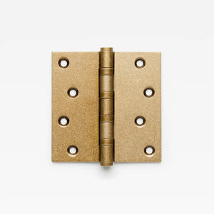 Lo & Co Solid Brass Ball Bearing Square Corner Hinge