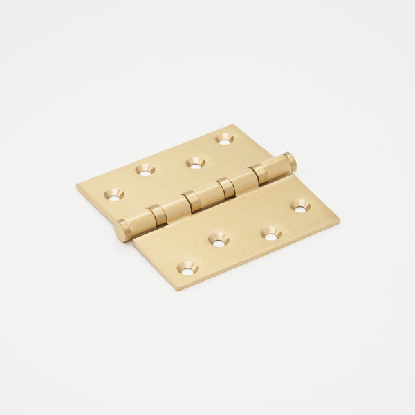 Lo & Co Solid Brass Ball Bearing Square Corner Hinge