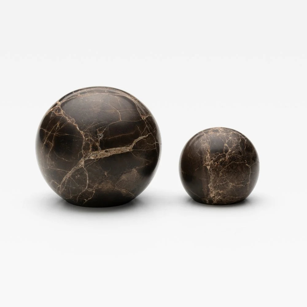 Emperador Marble Hubble Cabinet Knob